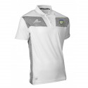 Polo 10NAMIK Blanc/Gris + Logo club